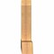 Ekena Millwork Portland Timber Gable Bracket, Western Red Cedar, 48"W x 28"H x 5 1/2"D x 5 1/2"F, 14/12 Pitch GBW048X28X0606POR00SWR - alternate 4